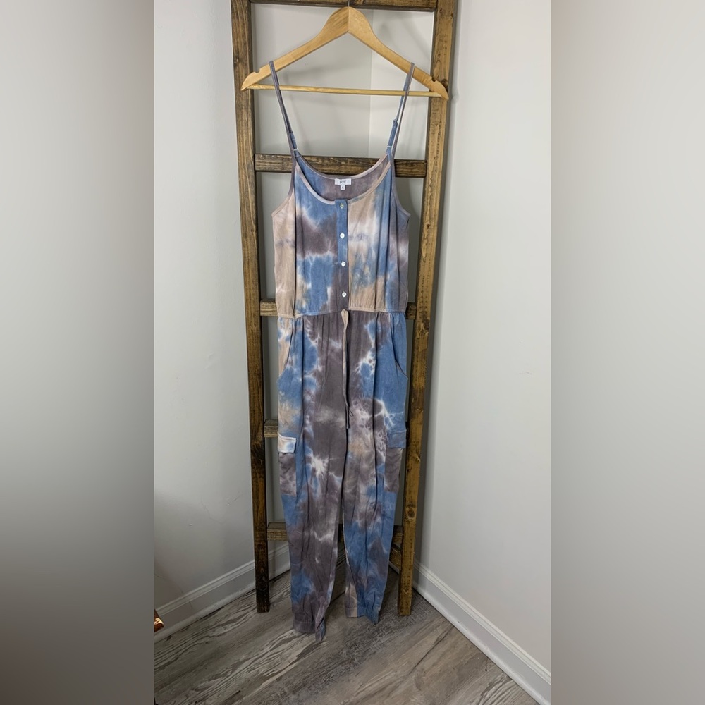 VOY Tie-Dye Jumpsuit Size S
